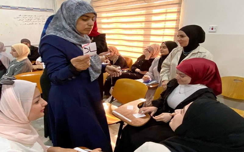 نشاط بعنوان "تعزيز ثقافة المشاركة في عملية اتخاذ القرار" 